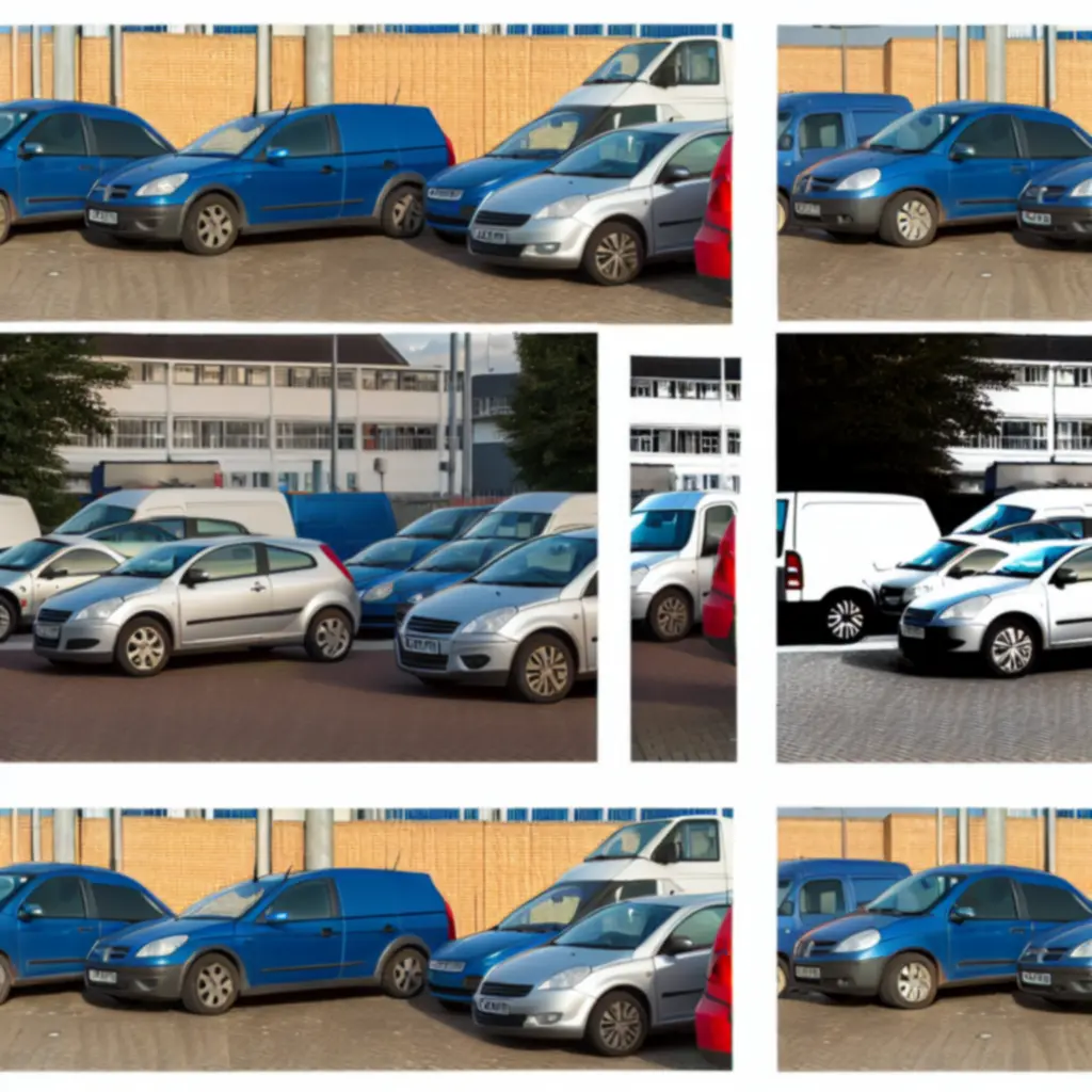 Selection of VIVO CARS LTD rental vehicles available for hire