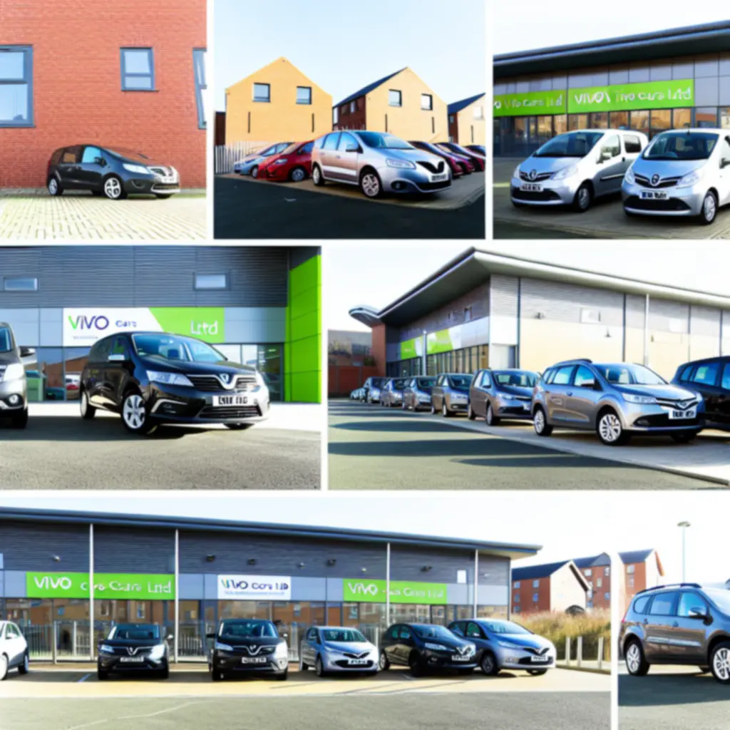 Lineup of different vehicle types available from VIVO CARS LTD