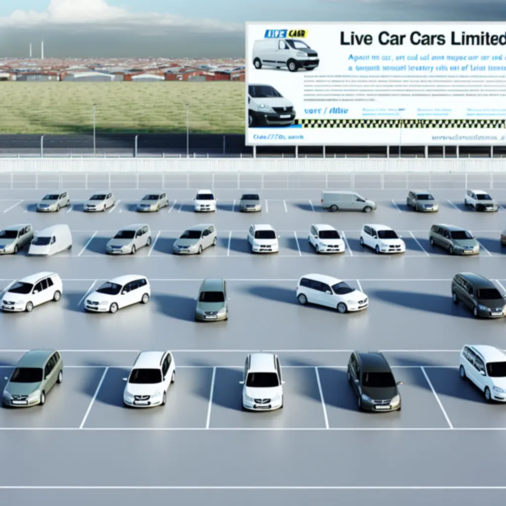 Selection of VIVO CARS LTD rental vehicles including cars and vans