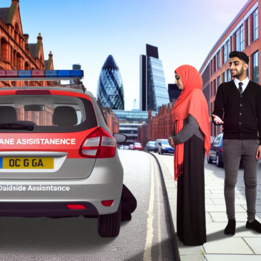 Roadside assistance supporting a VIVO CARS LTD customer